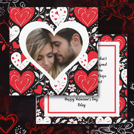 Herz und Blume Foto Valentinstag