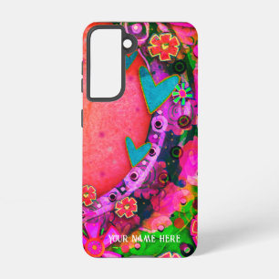 "Herz und Blume" Inspirivity iPhone Case Samsung Galaxy Hülle