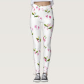Herz und Blume Leggings (Vorderseite)