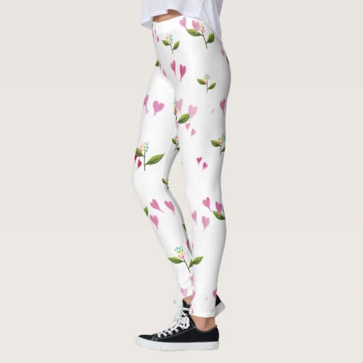 Herz und Blume Leggings (Links)