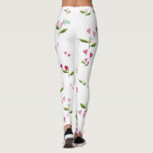 Herz und Blume Leggings (Rückseite)