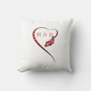 Herz und Blume Pillow Kissen