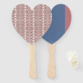 Herz und Blüten Fächer (Vorne und Hinten)