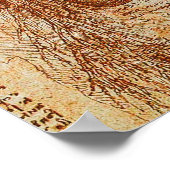 Herz und Blutgefäße / Bronchiale Arterien Poster (Ecke)