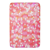 Herz und Bokeh Badematte (Vorderseite Vertikal)