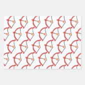 Herz- und Bugherz-Papier Geschenkpapier Set (Vorderseite 3)