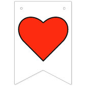 Herz und Cupid Valentine's Day Banner (Dritte Fahne)