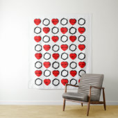 Herz und Dornenkrone Christlich Wandteppich (Beispiel)