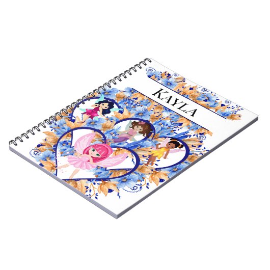 Herz und Fairies Notizblock (Linke Seite)