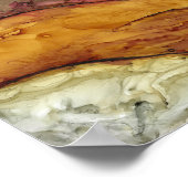 Herz und Hand 13 x 10" Poster (Ecke)