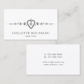 Herz und Himmel Visitenkarte (Vorne/Hinten)