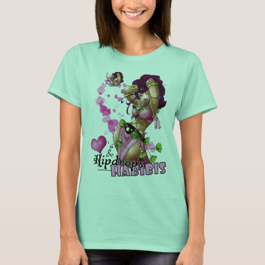 Herz und Hipdrops T-Shirt (Vorderseite)