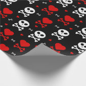 Herz und Kreuz Geschenkpapier (Ecke)