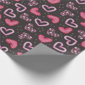 Herz und Liebe Geschenkpapier (Ecke)