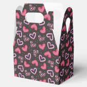 Herz und Liebe Geschenkschachtel (Geöffnet)