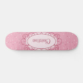 Herz und Liebe Mini-Skateboard Skateboard (Horizontal)