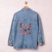 Herz und Liebe Muster Jeansjacke (Hangar)