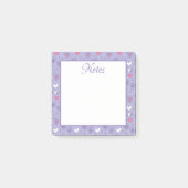 Herz und Liebe Post-it Klebezettel (Vorderseite)