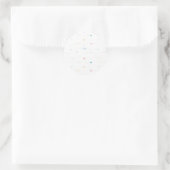 Herz und Liebe Runder Aufkleber (Tasche)