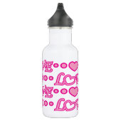 Herz und Liebe Trinkflasche (Rechts)