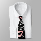 Herz und Lippen Krawatte (Gebunden)