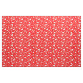 Herz und Musiknoten Stoff (Yard (91,4 cm))
