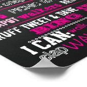 Herz und Nieren Erstgeburtsschild Poster (Ecke)