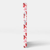 Herz und Pfeil der roten Liebe iPhone Hülle (Linke Seite)