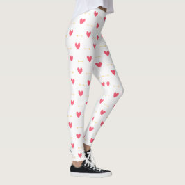 Herz und Pfeile Leggings