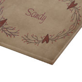 Herz und PIP Berry Glasschneideboard Schneidebrett (Ecke)