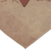 Herz und Pip Berry Tischdecke (Schrägansicht)