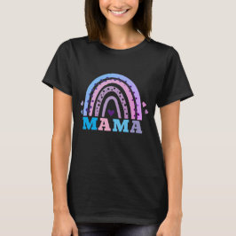 Herz und Regenbogen MAMA T-Shirt