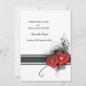 Herz und Rollen Save The Date (Vorderseite)