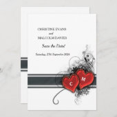 Herz und Rollen Save The Date (Vorne/Hinten)