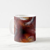Herz und Rose Kaffeetasse (Vorderseite Links)