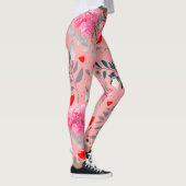 Herz und Rose Leggings (Rechts)