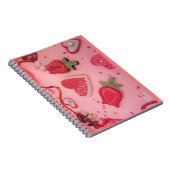 Herz und Rose Zucker-Cookies Notizblock (Rechte Seite)