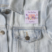 Herz und Ruhm Button (Beispiel)