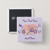 Herz und Ruhm Button (Vorne & Hinten)