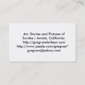 Herz-und Schmetterlings-Visitenkarte Visitenkarte (Rückseite)