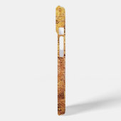 Herz und seine Blutgefäße Pergament Gem Monogramm Case-Mate iPhone Hülle (Rückseite / Links)