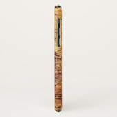 Herz und seine Blutgefäße Pergament Gem Monogramm Case-Mate iPhone Hülle (Hinten/Links)