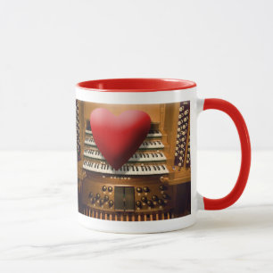 Herz- und Sohleorganist-Tasse Tasse