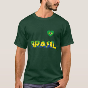 "Herz und Soul für Brasilien!" T-Shirt