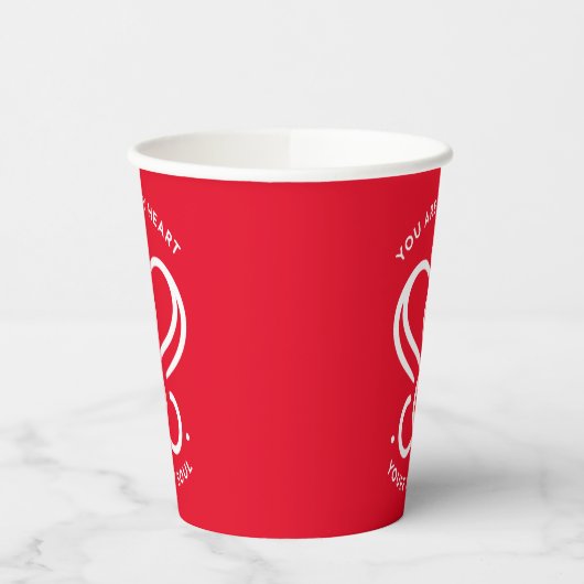 Herz und Soul Pappbecher (Links)