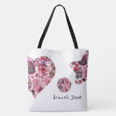 Herz-und Star-Multiprint-Tasche, groß Tasche (Rückseite)