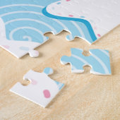 Herz und Sterne Puzzle (Seite)