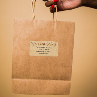 Herz-und Sterne-Unternehmen oder Produktkennzeichn