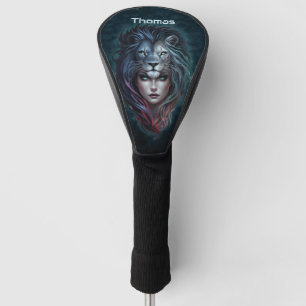 Herz und weibliche Kraft des Löwen Golf Headcover
