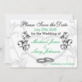 Herz- und Weinkarte Save the Date